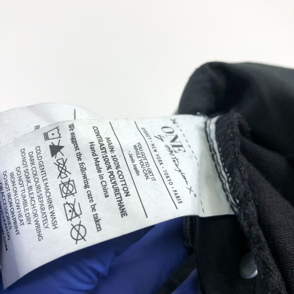 One Teaspoon Trashed Free Birds 28 (Fit 33W 26.5L) Mid Rise Distressed Jean - Picture 10 of 11